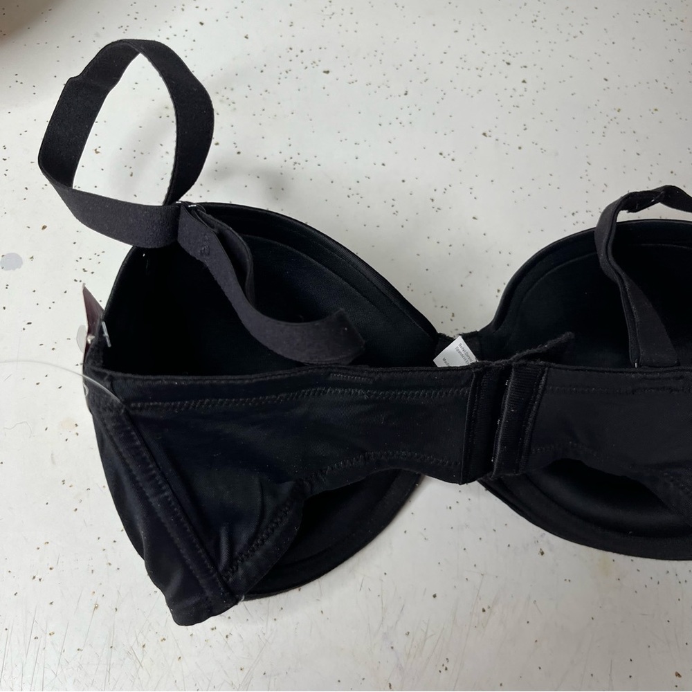 Maidenform SE6990 Bra Women’s 36DD Black Stay Put Detachable Backless Strapless - Picture 12 of 15